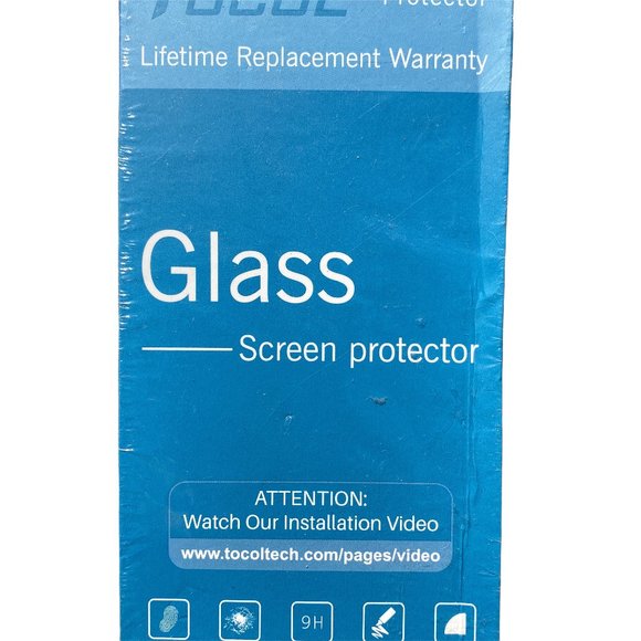 Tocol i Phone 7 Plus/8 Plus Tempered Glass Screen Protector 3 Pack - Picture 1 of 7